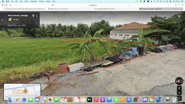 ขายที่ดิน 100 ตรว. ถนนดาวทอง ต.ศาลายา อ.พุทธมณฑล จ.นครปฐม สวย สภาพแวดล้อมดี 